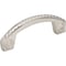 Jeffrey Alexander 3" Center-to-Center Satin Nickel Rope Rhodes Cabinet Pull Z260-3SN - alternate 1